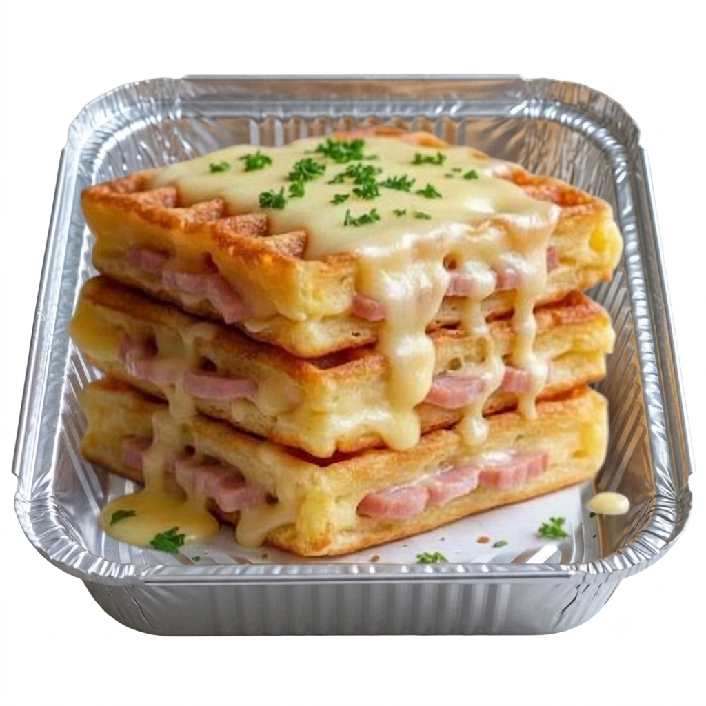 03 Gaufres au Jambon Fromage
