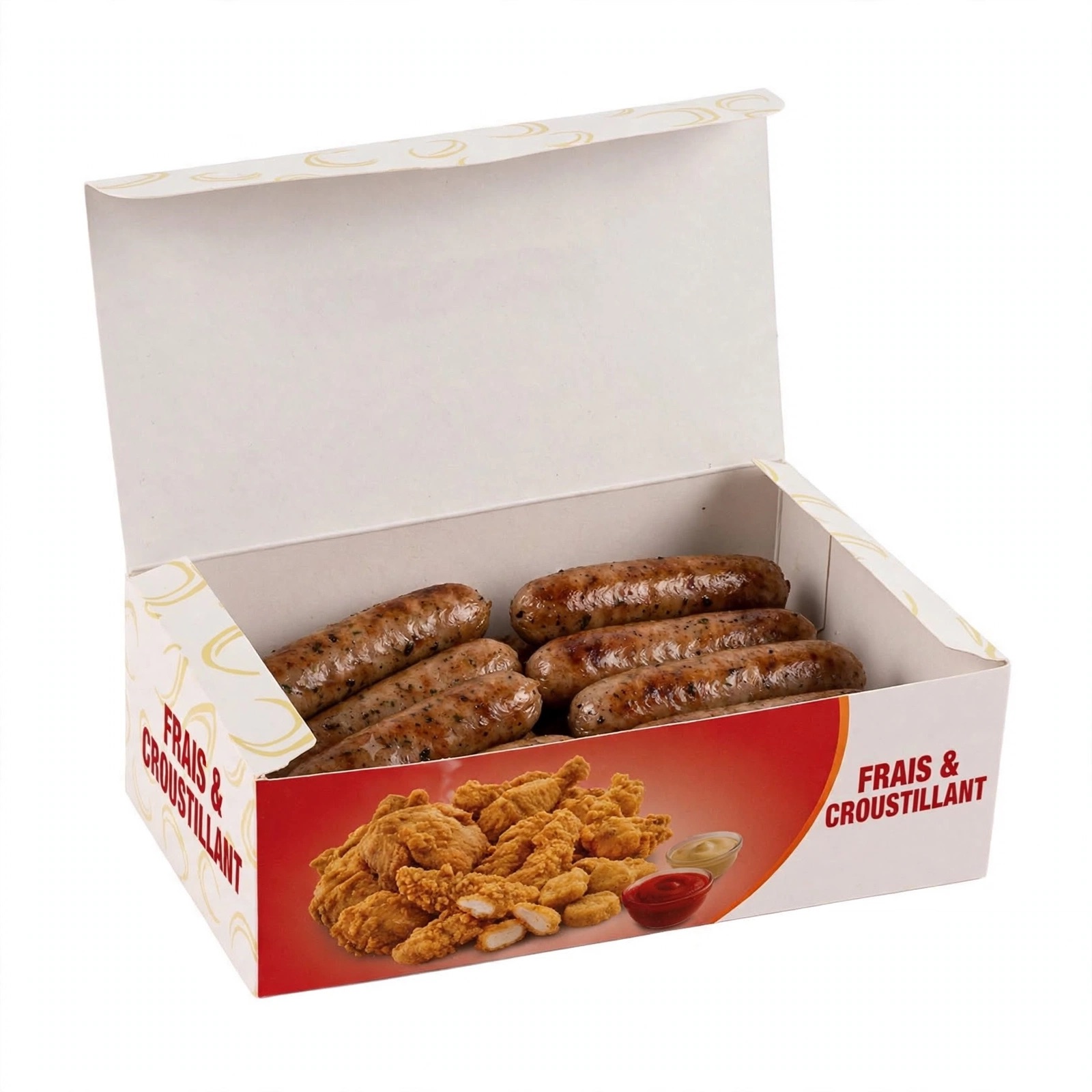 BOX 6 SAUCISSES POULET